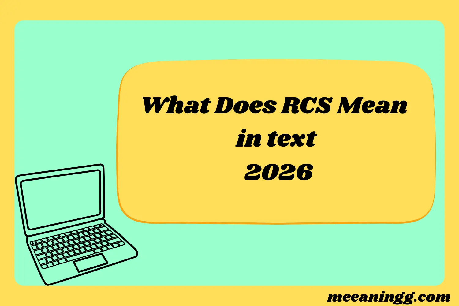 What Does RCS Mean in Text Message