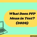 What Does PFP Mean in Text? (2026 )