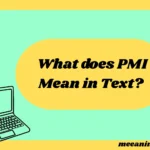 What Does PMI Mean in Text? Real Meaning, Examples & Social Media Use