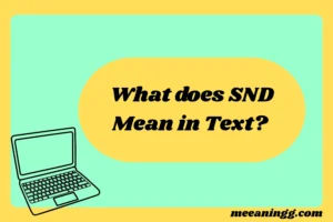 What Does SND Mean in Text? Real Meaning, Examples & Social Media Use